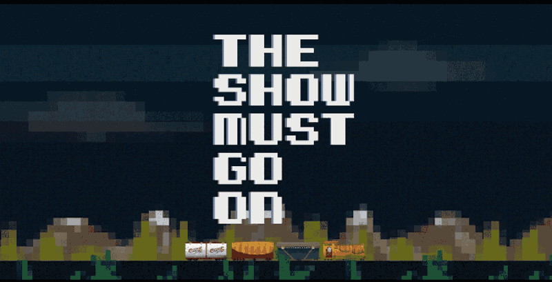 The Show Must Go On Game Cover