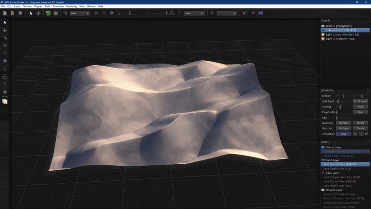 GPU Terrain Painter screenshot