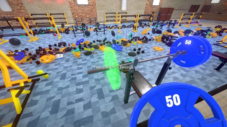 Gym Tidy Up Image
