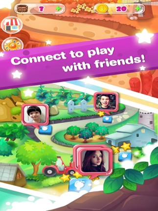 Hungry Fruit Bear Harvest Blast Matching Puzzler Games Free screenshot