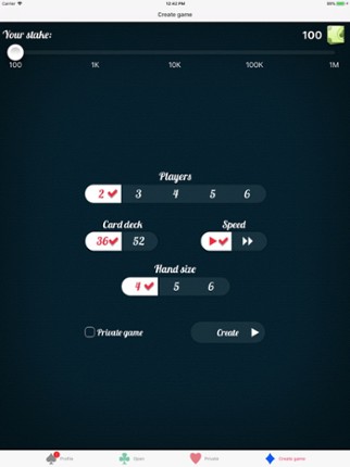 Mau-Mau Online screenshot