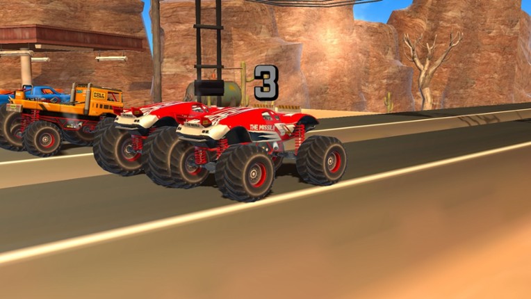 Monster Ramp Racing screenshot