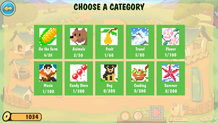Nonogram Piggy Valley screenshot