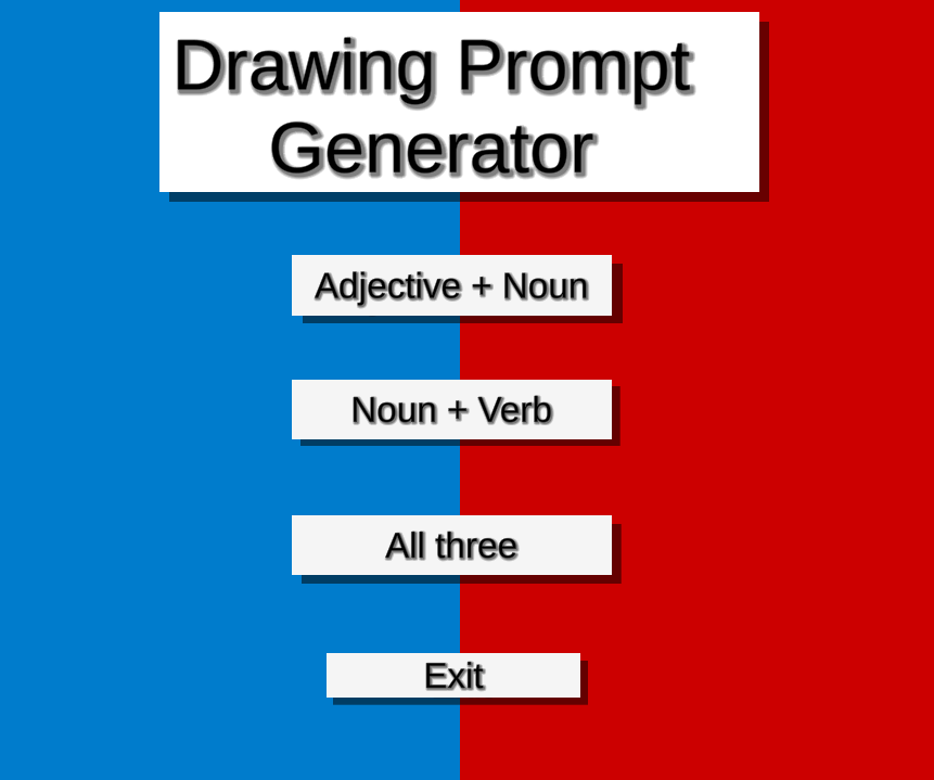 Games like Random Drawing Prompt Generator