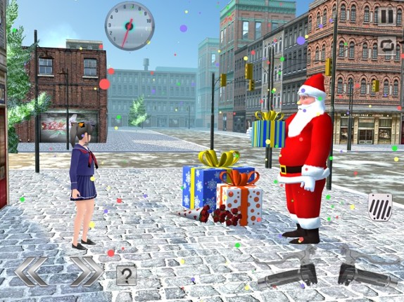 Santa Moto Bike Rider screenshot