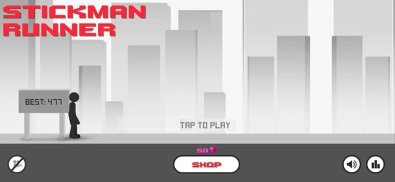 Stickman Parkour Runner screenshot