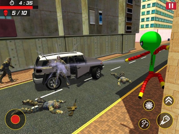 Stickman Super Rope Hero Games screenshot