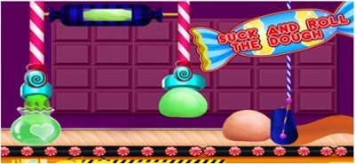 Sweet Candy Bubble Gum Factory Image