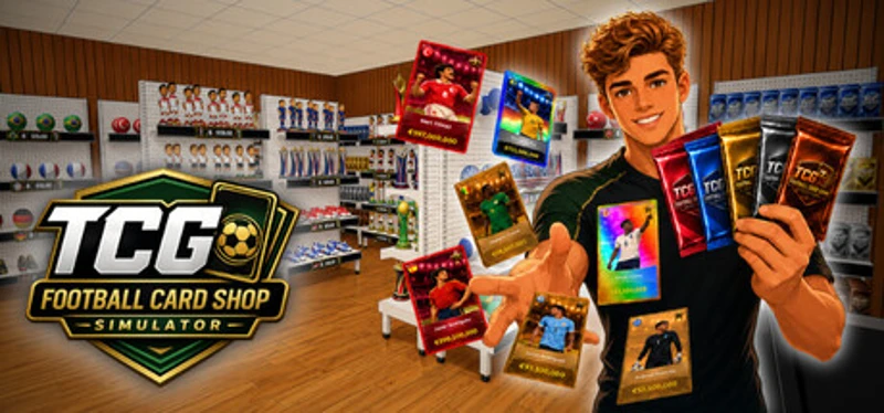 TCG Football Card Shop Simulator Image