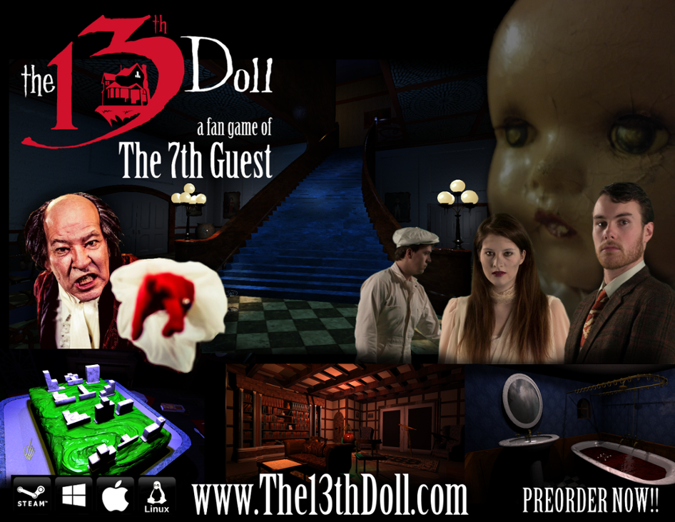 Games like The 13th Doll: A Fan Game of The 7th Guest