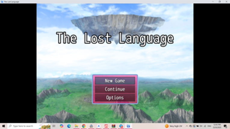 The Lost Language Image