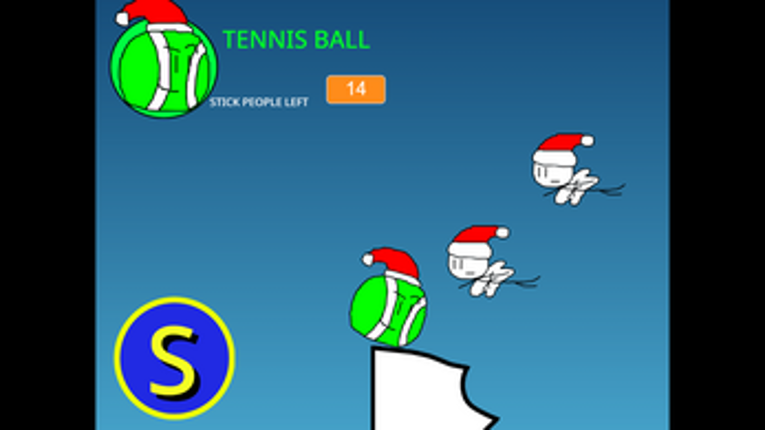 Angry Balls Christmas screenshot