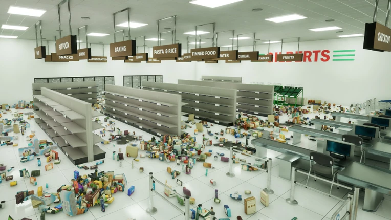 Black Friday Janitor: Clean the Whole Mall screenshot