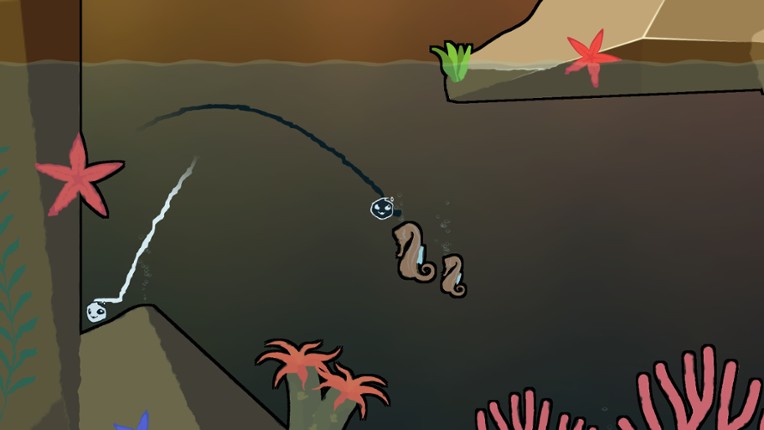 Bouncing Over It with friends screenshot