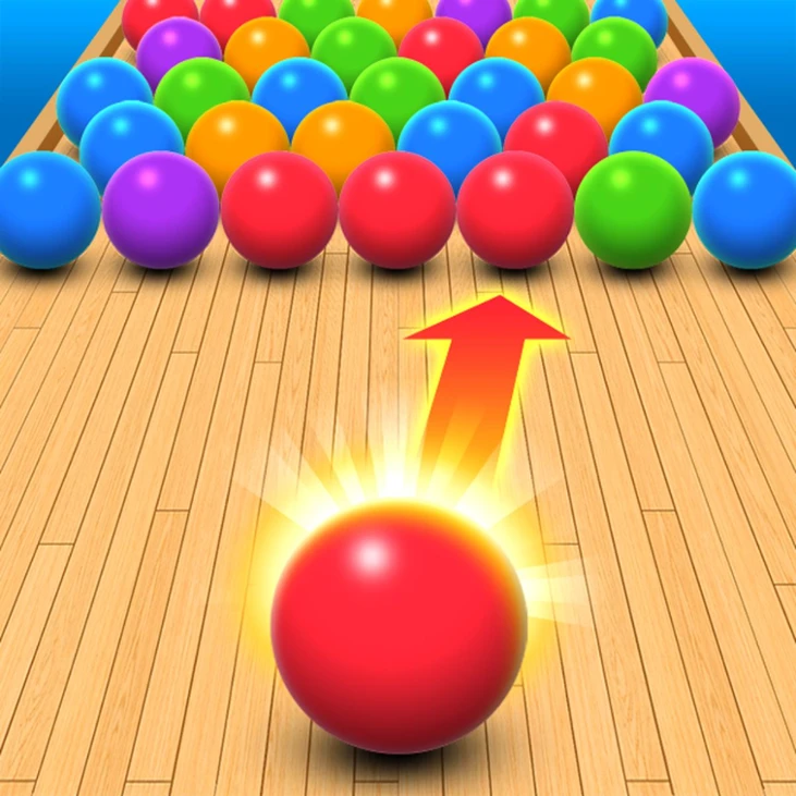 Games like Bubbleshooter x Basketball 3D