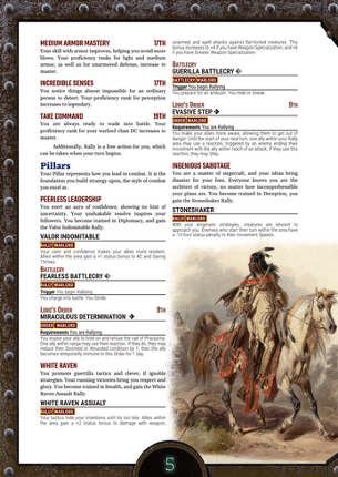 Character Classes: The Warlord [PF2e] screenshot