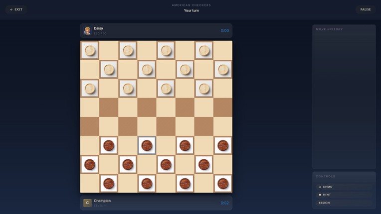 Checkers Kingdom screenshot