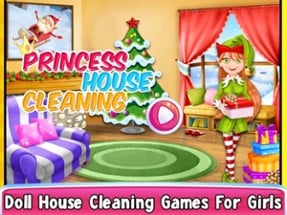 Christmas Princess Doll House Image