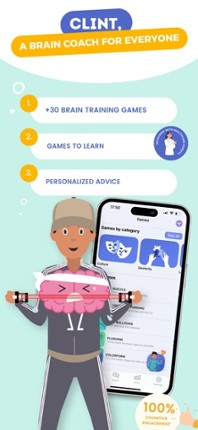 CLINT, your brain coach screenshot