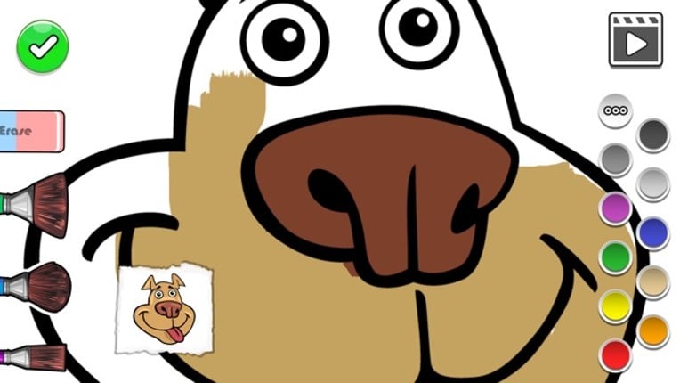 Coloring Book - Dogs screenshot