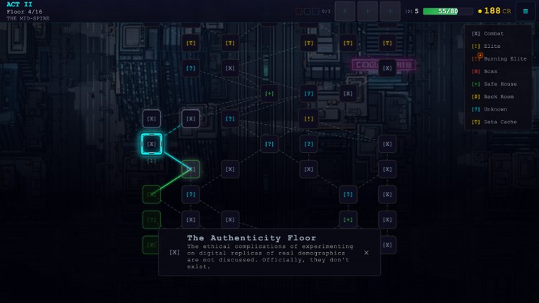 CyberDeck: The Cyberpunk Roguelike Deckbuilder Image