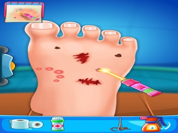 Funny Foot Doctor Image