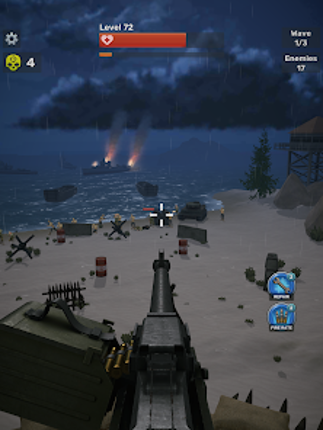 Bullet Storm: Beach Defense screenshot