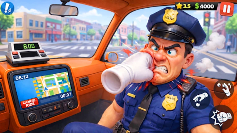 Taxi Driver: Crazy City Game screenshot
