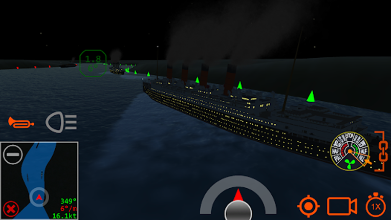 Ship Mooring 3D Image