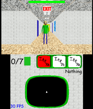 Baldi's Basics 3DS Port Image