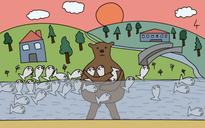 Emotional Bear Crying River screenshot