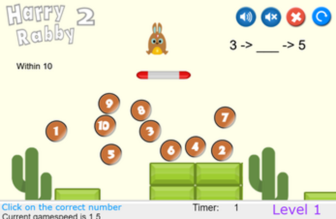 HarryRabby 2 Elementary Math - Missing number in a sequence Image