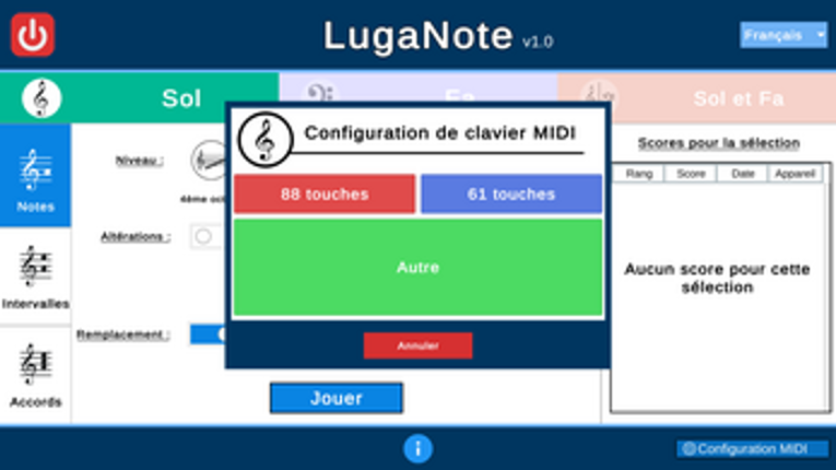 LugaNote screenshot