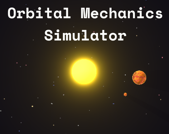 Orbital Mechanics Simulator Game Cover