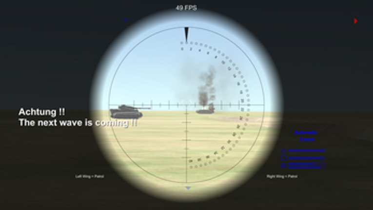 WWII Tanks Battle Image