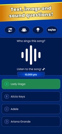 General Knowledge Quiz ! screenshot