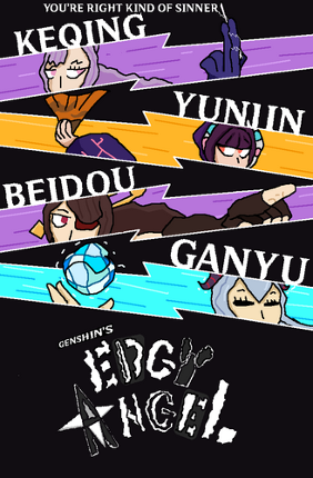 Genshin's EDGY ANGEL (eng) PC+Mobile screenshot