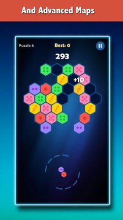Hexa Block Merged screenshot