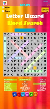 Letter Wizard Search screenshot