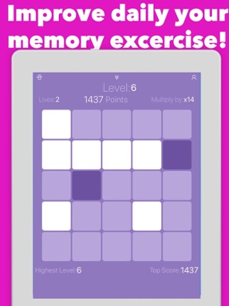 Memory Skill Elevator screenshot