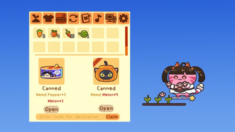 Meow My Crop! screenshot