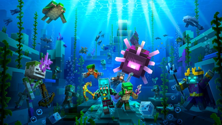 Minecraft Dungeons: Hidden Depths Game Cover