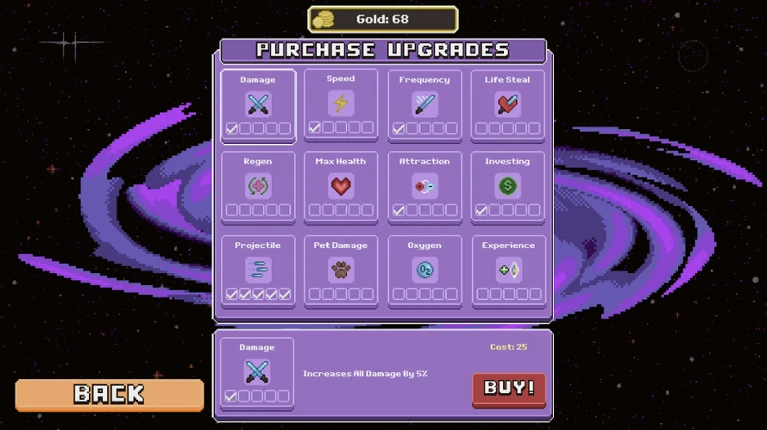 Nanoplanet Survivors screenshot