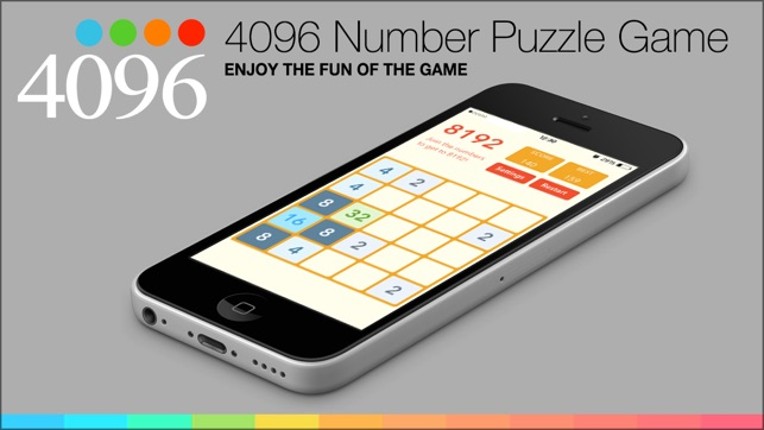Play Number Game 4096 screenshot