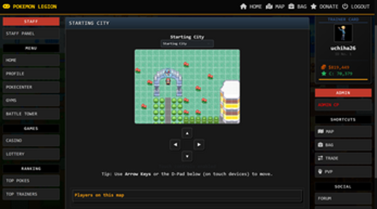 POKEMON LEGION - OPEN WORLD RPG screenshot