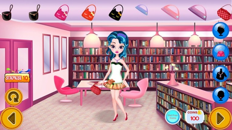 Princess Fashion Library 2 - Makeup, Dressup, Spa screenshot