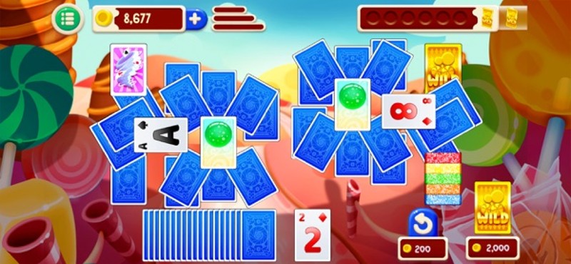 Solitaire Candy Tripeaks Image