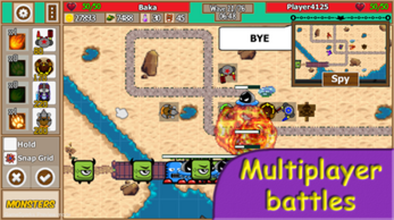 TD School - Multiplayer Tower Defense Image