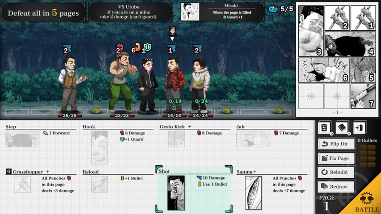 The Fable: Manga Build Roguelike screenshot