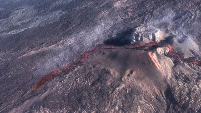 Volcano Simulator - Reunion Island screenshot